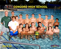 Concord Water Polo- Men's & Women's 2015-16