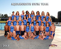 AquaKnights Swim Team 2013