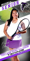 2023-24 CP Girls Tennis Senior Banner Proofs