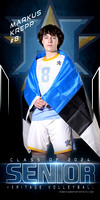 2023-24 Heritage Boys Volleyball Senior Banners