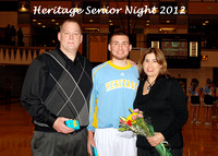 Heritage Men's Basketball Senior Night