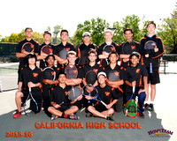 Cal High Tennis- men's 2015-16