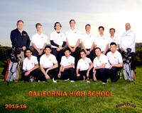 Cal High Golf- men's 2015-16