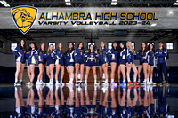 2023-24 Alhambra Girls VB Team Banner