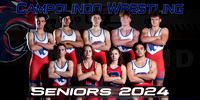 2023-24 Campo Wrestling Banner Proof